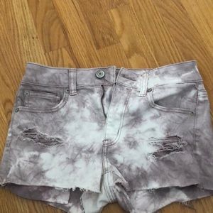 American Eagle women jean shorts
